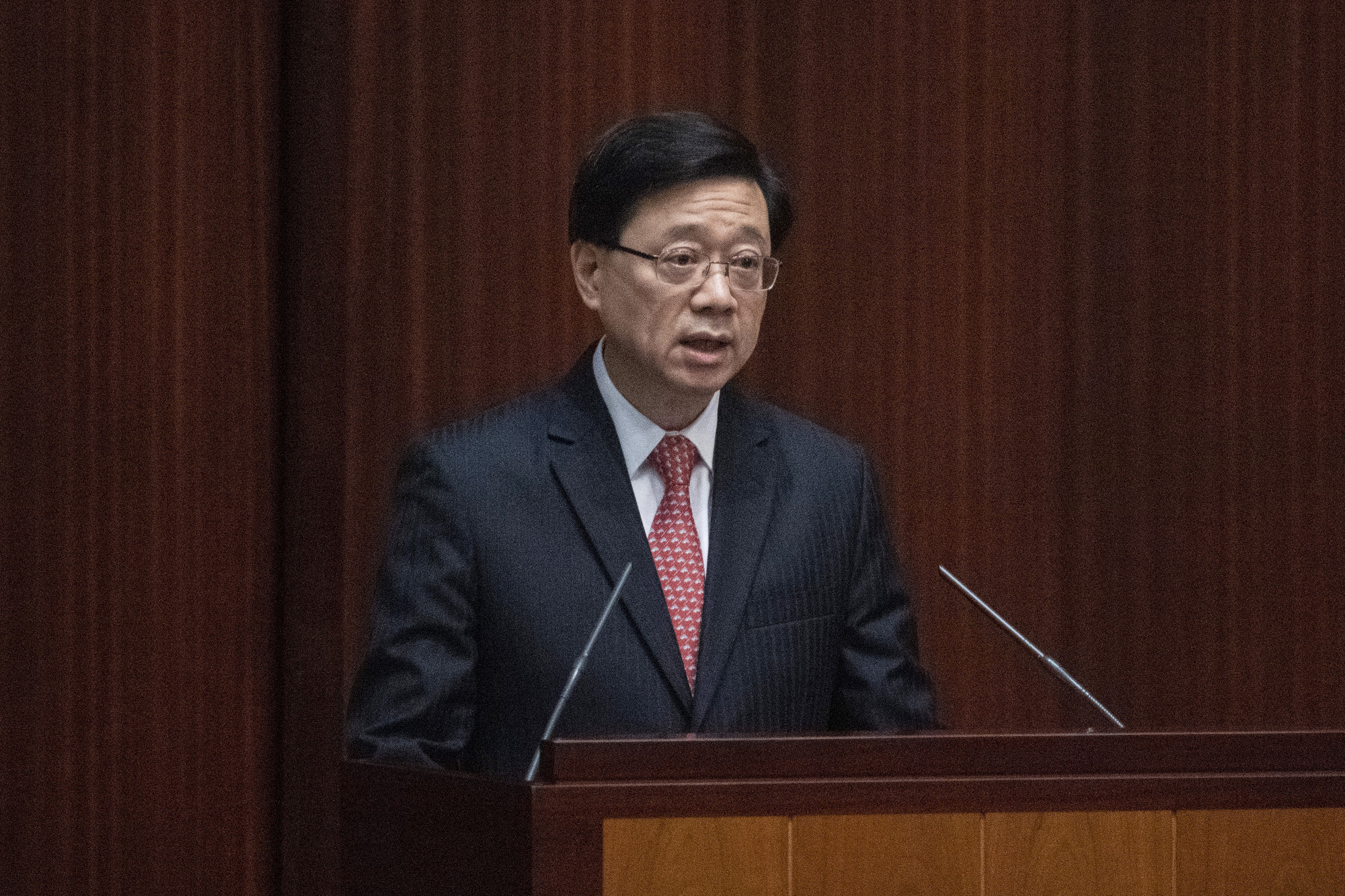 China’s prime minister praises Hong Kong leader for reviving economy