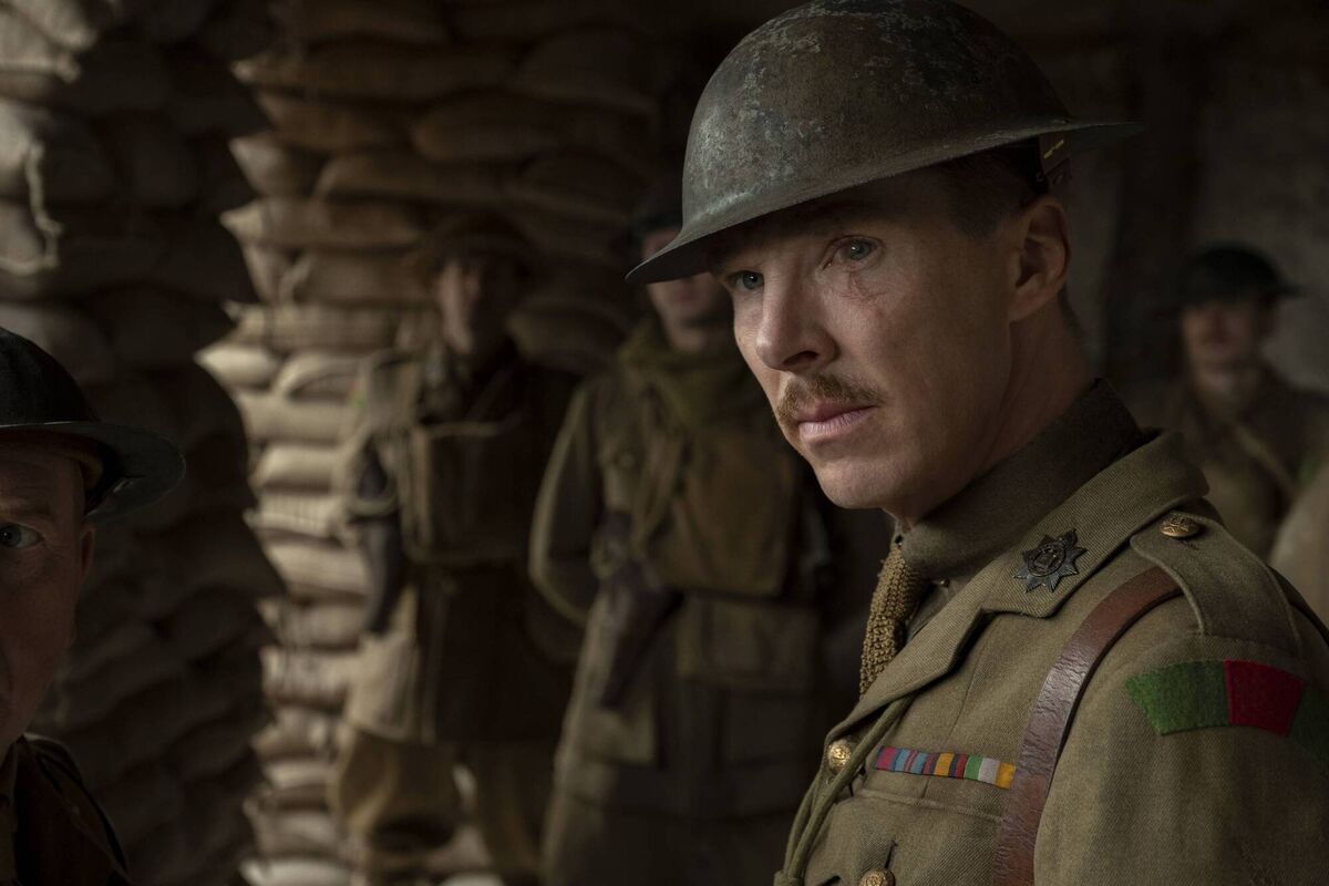  Benedict Cumberbatch in 1917.  
