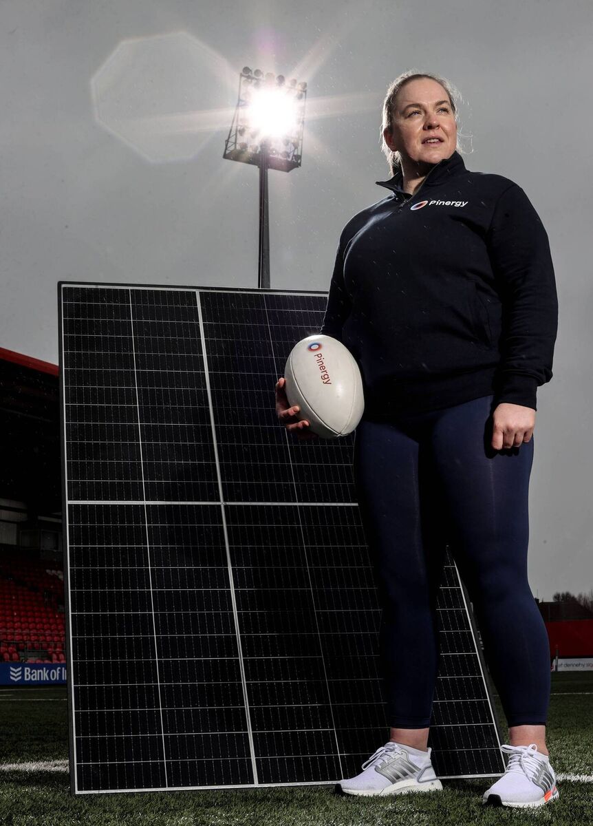 The vast array is expected to provide enough power on sunny days to meet the energy consumption needs of the entire Musgrave Park sports campus. Picture: INPHO/Dan Sheridan The vast array is expected to provide enough power on sunny days to meet the energy consumption needs of the entire Musgrave Park sports campus. Picture: INPHO/Dan Sheridan