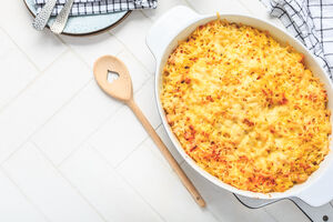 Mac and Cheese with Mushrooms