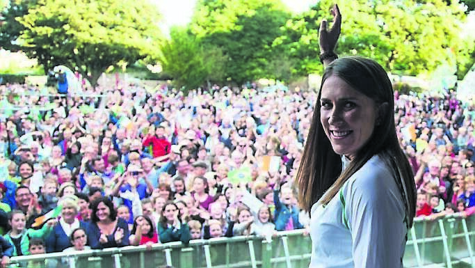 HERO: Annalise Murphy at her homecoming ceremony in Dun Laoghaire, after her silver medal win at the Rio Olympics in 2016. Pic: Inpho
HERO: Annalise Murphy at her homecoming ceremony in Dun Laoghaire, after her silver medal win at the Rio Olympics in 2016. Pic: Inpho