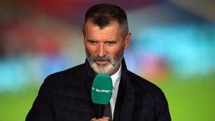 <p>TV GOLD: Former Manchester United and Republic of Ireland footballer Roy Keane. Pic: Nick Potts / POOL / AFP</p>