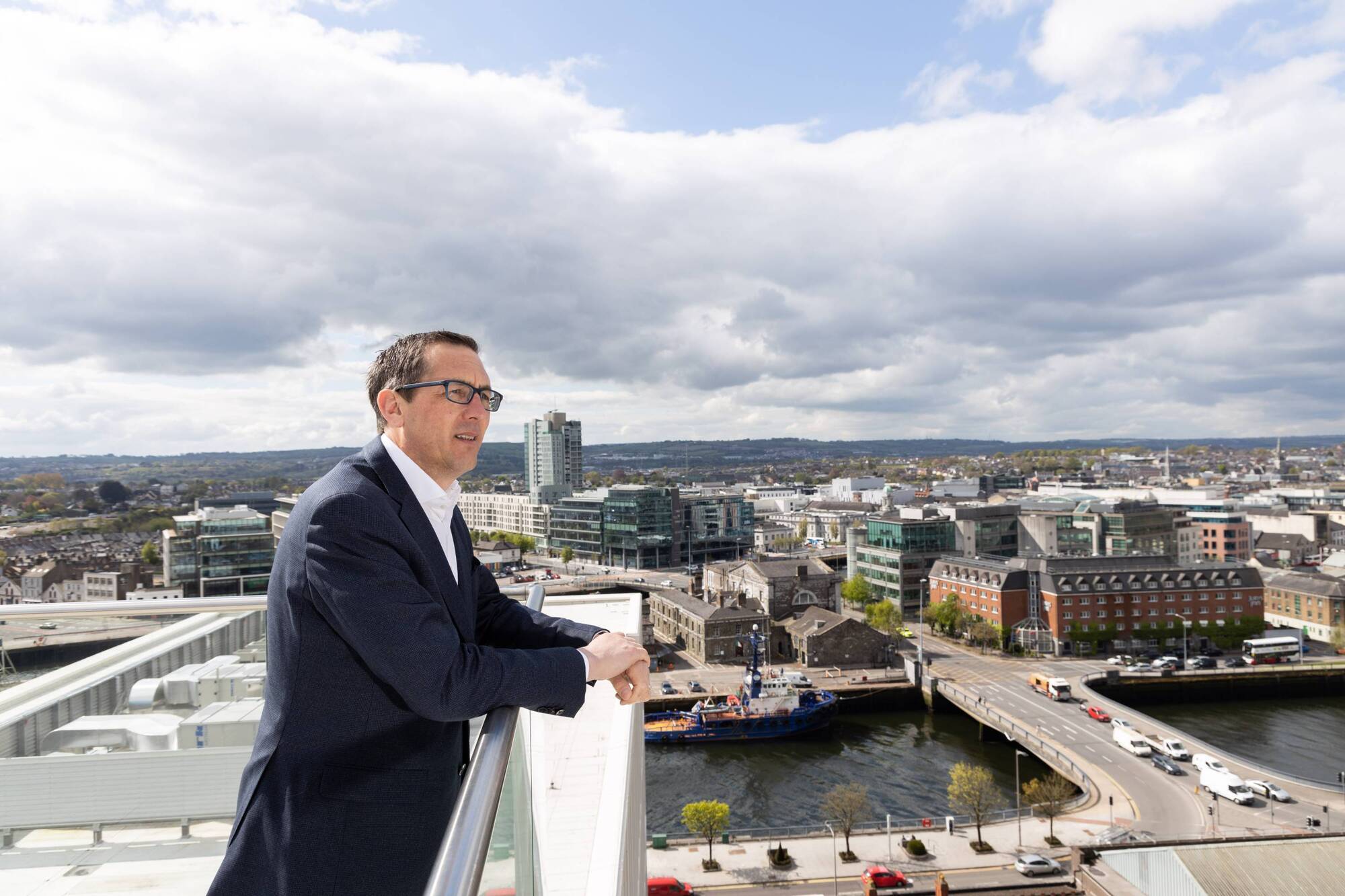 'The lack of housing delivery is a real societal issue that needs to be solved and is proving a real drag on growth and economic development in the Cork region.' - Conor Healy, Chief Executive of Cork Chamber. Pic Darragh Kane