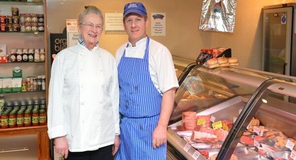 Milltown butcher John Burke, of Bridge St, Milltown, Co Kerry, with Mary Burke, owner of Burke’s Butchers Milltown. Picture: Domnick Walsh Milltown butcher John Burke, of Bridge St, Milltown, Co Kerry, with Mary Burke, owner of Burke’s Butchers Milltown. Picture: Domnick Walsh