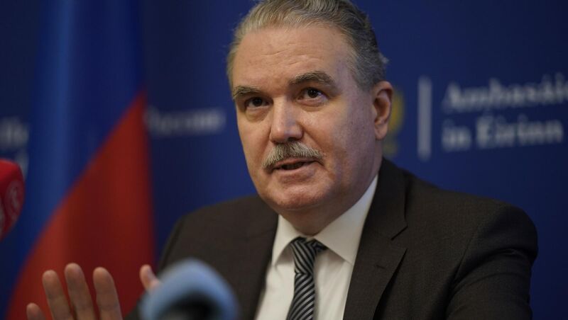 Russian ambassador to Ireland Yury Filatov.