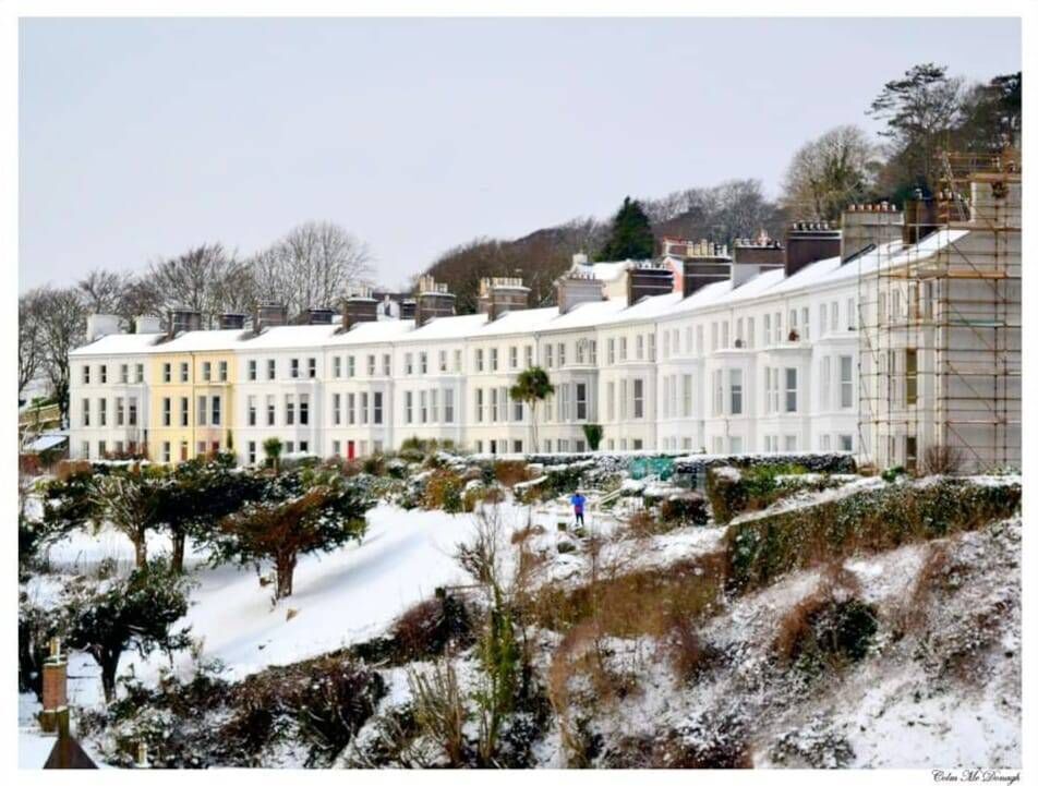 The Crescent, one of Cobh's iconic rows of homes