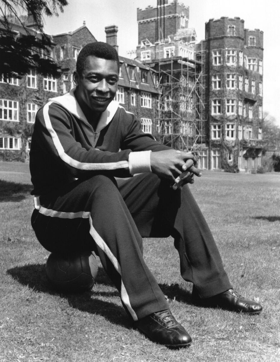 Pele on Brazil duty in 1963. Picture: INPHO/Allsport Pele AR 
