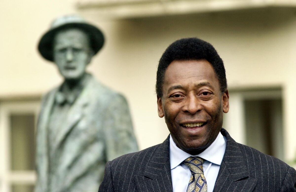 Pelé visited Ireland on a number of occasions, including in 2003. Picture: Photocall Ireland