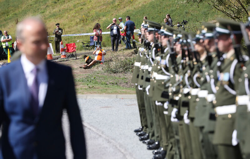 Micheál Martin at the Béal na Bláth commemorations.