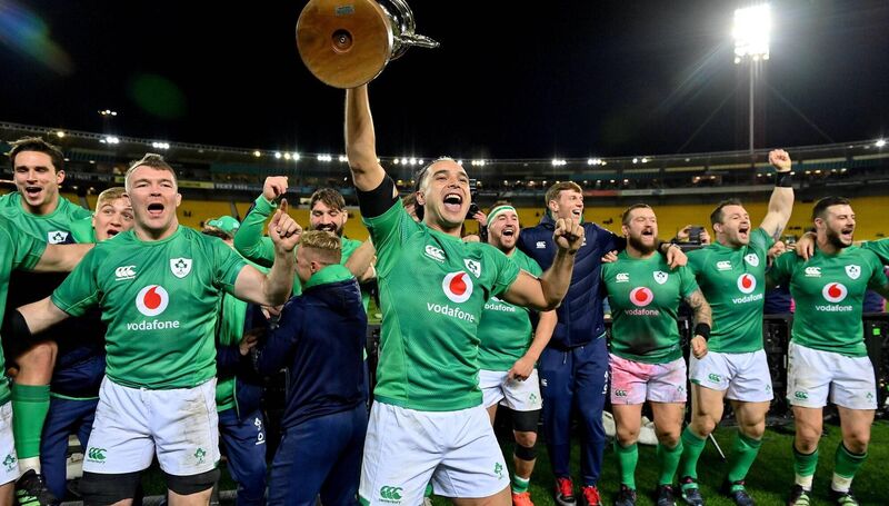 Victory for the Irish rugby team. Picture: Sportsfile