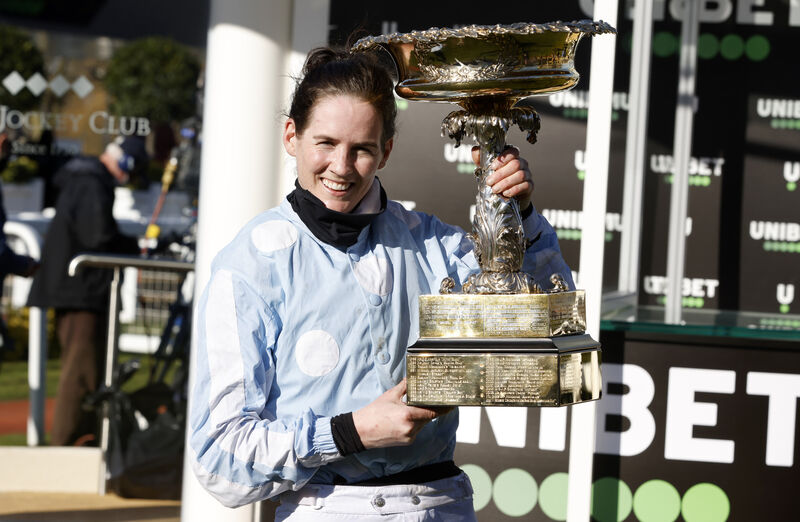 Rachael Blackmore became the first female to win the Grand National.