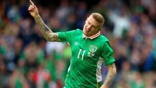 James McClean 'has to channel that frustration'