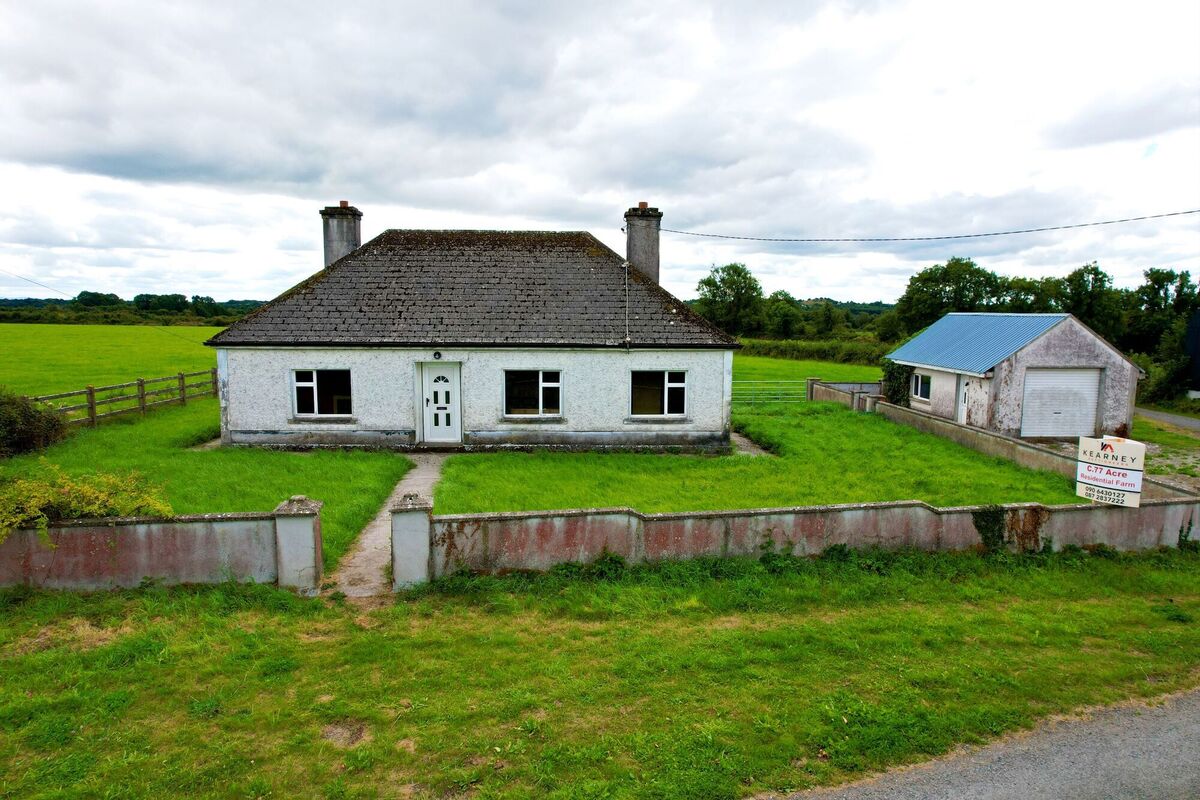 The three-bedroom bungalow is in basically sound condition but in need of renovation. The three-bedroom bungalow is in basically sound condition but in need of renovation.