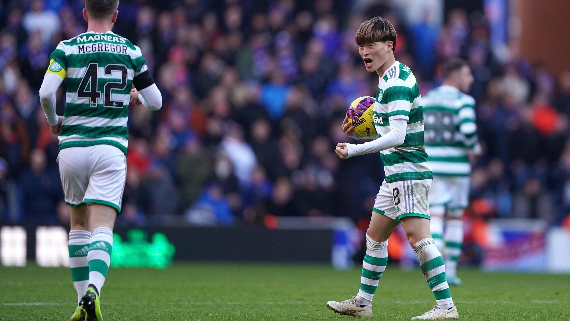 Celtic snatch late equaliser at Rangers to retain nine point lead