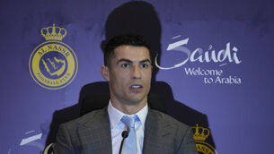 <p>Cristiano Ronaldo has signed a two-and-a-half-year deal with Al Nassr (Amr Nabil/AP)</p>