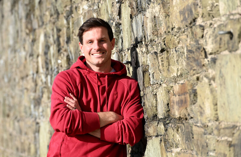 Niall Horgan, co-founder of GYM+COFFEE athletic leisurewear clothing brand. Irish Examiner WEEKEND Feature. Pic: Larry Cummins Niall Horgan, co-founder of GYM+COFFEE athletic leisurewear clothing brand. Irish Examiner WEEKEND Feature. Pic: Larry Cummins