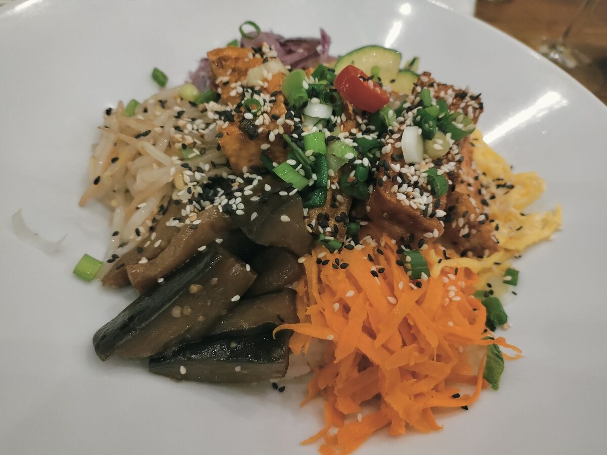 Tofu Bibimbap Tofu Bibimbap