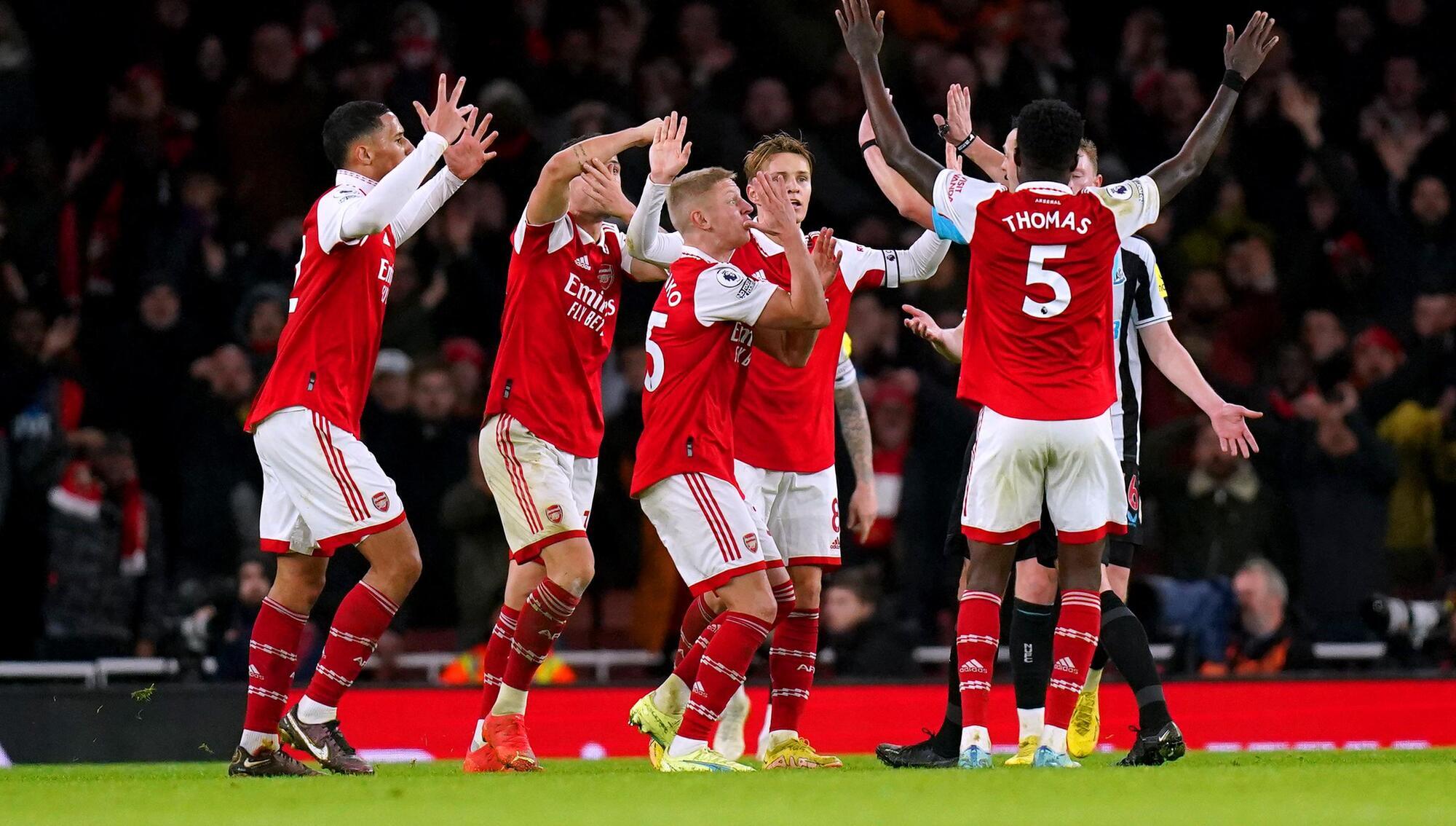 Arsenal charged by FA after incident at end of draw with Newcastle