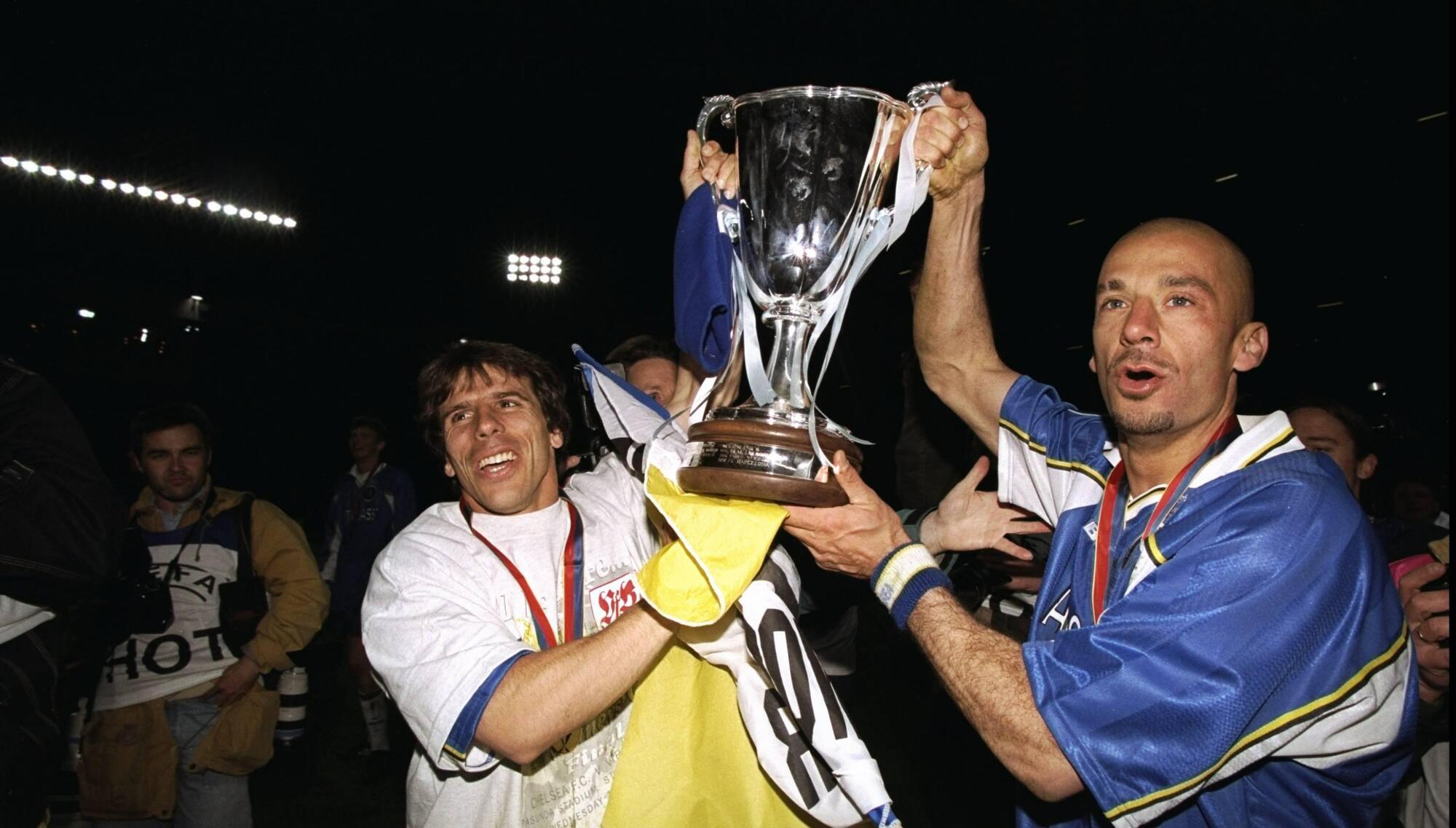 Chelsea and Gianluca Vialli — that’s amore