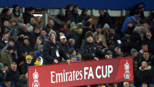 Man City or Chelsea will face Oxford or Arsenal in the fourth round of the FA Cup (Peter Byrne/PA Images).