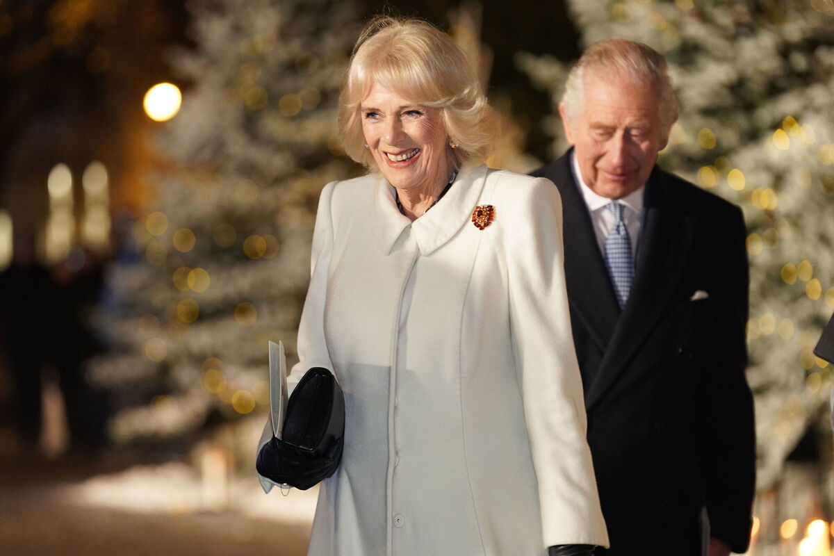 King Charles III and the Queen Consort. Picture: James Manning/PA Wire