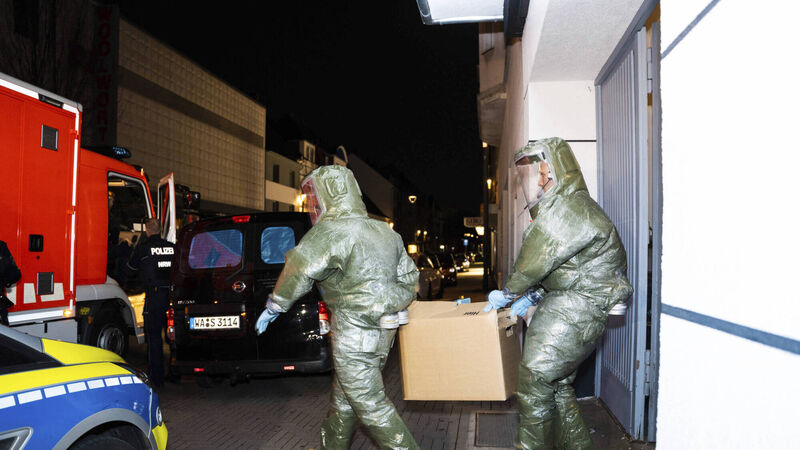 German garages searched over suspected chemical attack plot German garages searched over suspected chemical attack plot