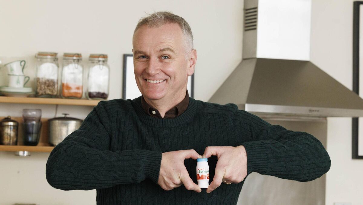 Early riser Dáíthí favours Benecol's raspberry or blueberry yoghurts as part of a healthy breakfast.