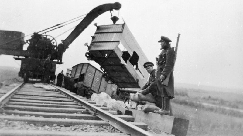  National Army soldiers in County Kerry during the Civil War. Picture:  Getty Images