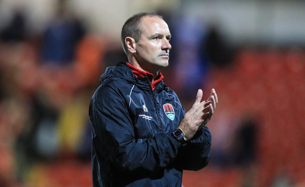 BACK AT THE TOP: Cork City manager Colin Healy. Pic: INPHO/Evan Treacy