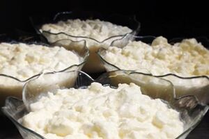 Carrageen Moss Pudding with Sweet Geranium