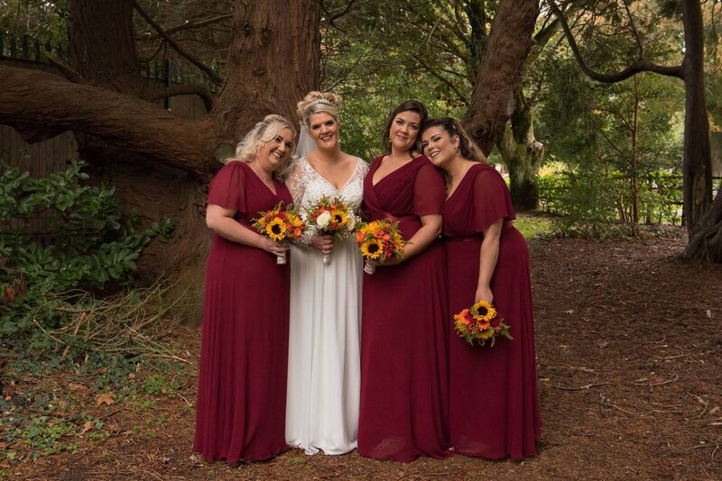 Rachel McCarthy with Lynsey Blake, Sinéad and Róisín McCarthy