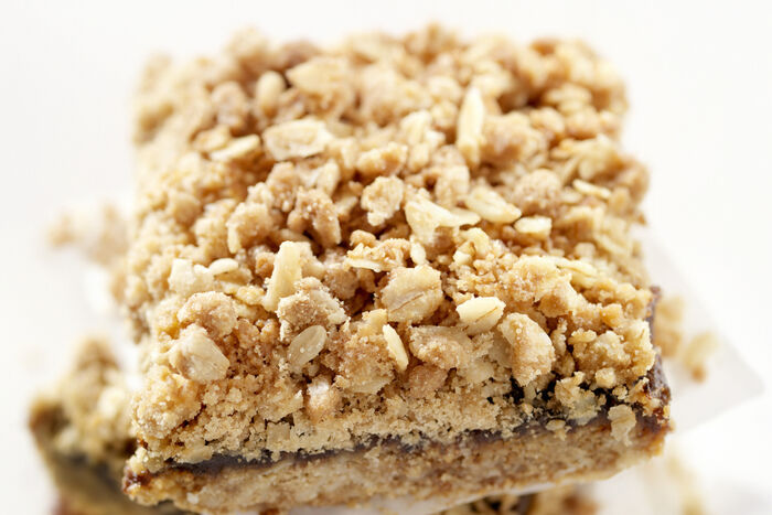 Date and ginger squares