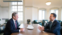 Sir Keir Starmer meeting with Tanaiste Leo Varadkar