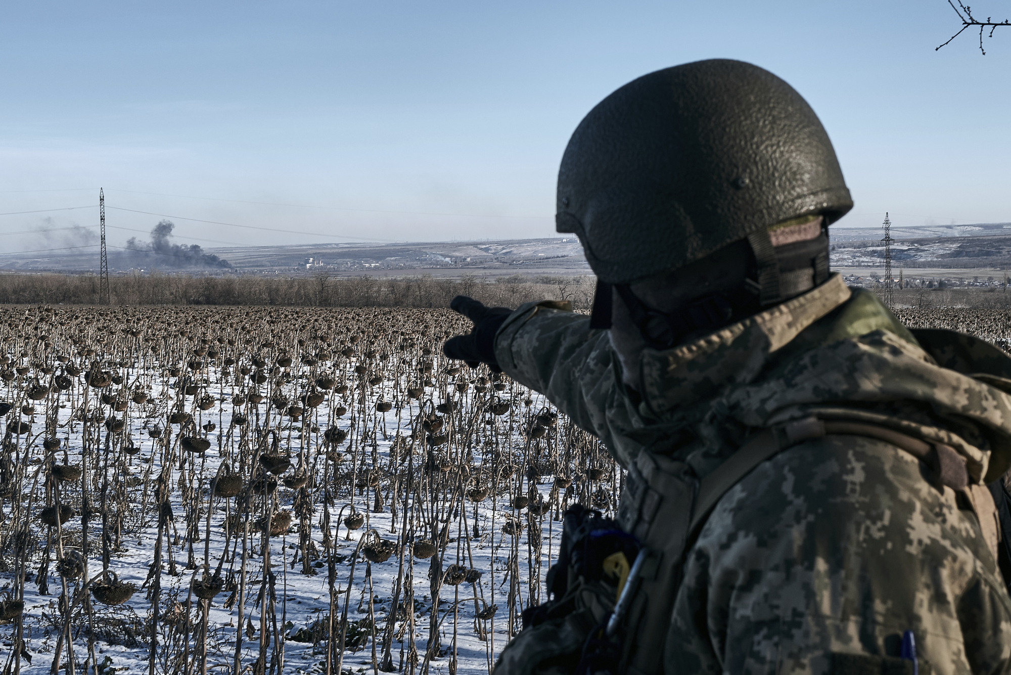 Russian forces press closer to key salt-mining town in eastern Ukraine