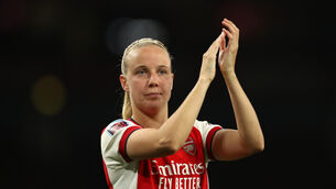 Beth Mead is one of three England Women players shortlisted for the FIFA player of the year award (Bradley Collyer/PA)