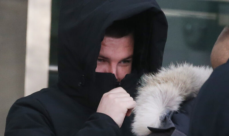 Philip Disney, 27, of Donomore Crescent, Tallaght, Dublin, during his trial at the Central Criminal Court for the murder of Vincent Parsons. File picture: Collins Courts