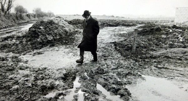 Judge Kevin Lynch on the Hayes farm.