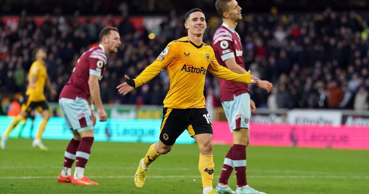 Wolves beat relegation rivals West Ham as Daniel Podence strikes again