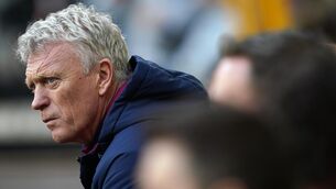<p>STRUGGLES: David Moyes saw his struggling side beaten again. Pic: Nick Potts/PA</p>