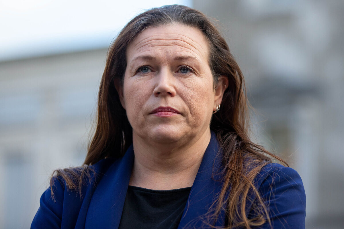 Sinn Féin’s Louise O’Reilly described Mr Donohoe’s explanation for breaching rules relating to donations and electoral expenses as "simply not credible". Picture: Damien Storan.