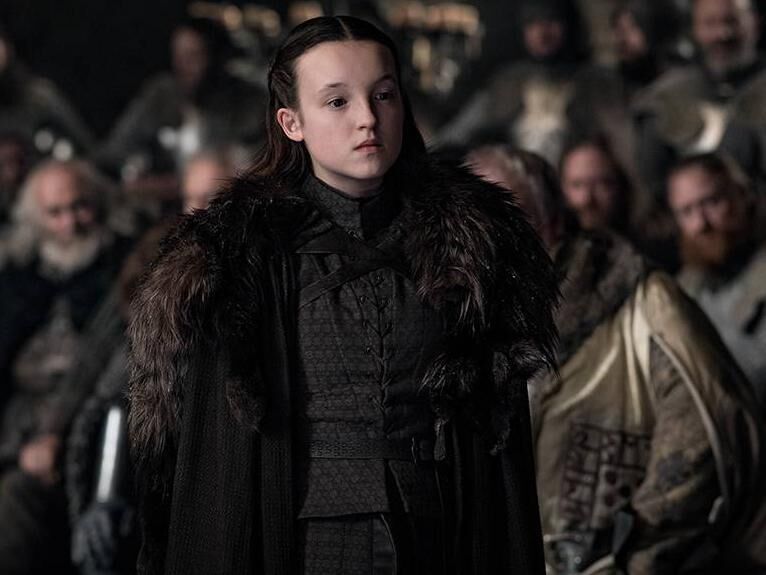 Bella Ramsey in Game of Thrones. 