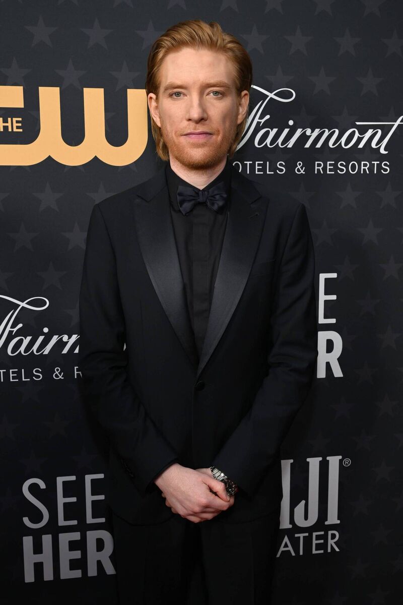 Domhnall Gleeson attends Champagne Collet & OBC Wines' celebration of The 28th Annual Critics Choice Awards. Picture: Michael Kovac/Getty Images Domhnall Gleeson attends Champagne Collet & OBC Wines' celebration of The 28th Annual Critics Choice Awards. Picture: Michael Kovac/Getty Images