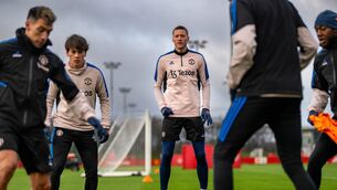 <p>WOUT TO PROVE A POINT: Wout Weghorst of Manchester United in action during a first team training session at Carrington Training Ground on January 15, 2023 in Manchester, England. (Photo by Ash Donelon/Manchester United via Getty Images)</p>