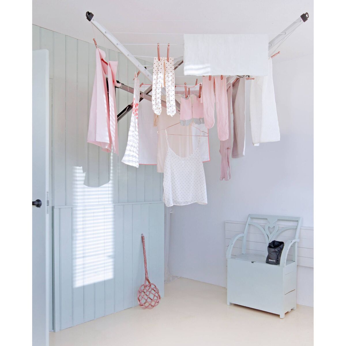 Keep the floor free with Brabantia's clothes dryer, available from The Organised Store in Dundrum. Keep the floor free with Brabantia's clothes dryer, available from The Organised Store in Dundrum.