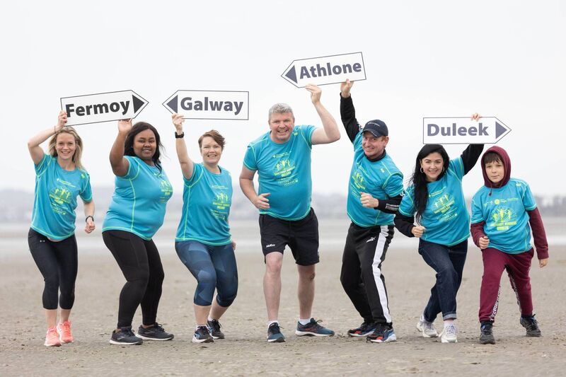 The Sanctuary Runners launching their new Side-By-Side programme which will see them establish 50 new Sanctuary Runner groups across Ireland in communities to which Ukrainians and people from other countries have moved in recent times. Picture: Julien Behal The Sanctuary Runners launching their new Side-By-Side programme which will see them establish 50 new Sanctuary Runner groups across Ireland in communities to which Ukrainians and people from other countries have moved in recent times. Picture: Julien Behal