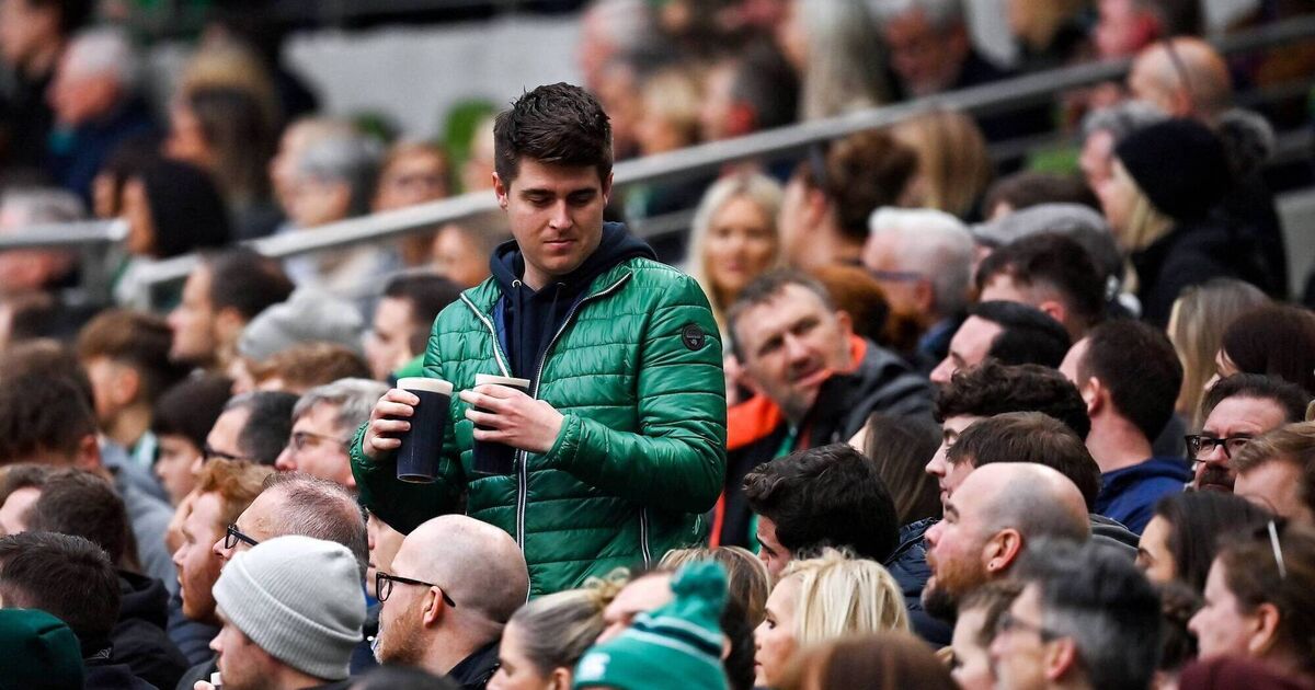 Tommy Martin What Irish rugby fans really want is a drink