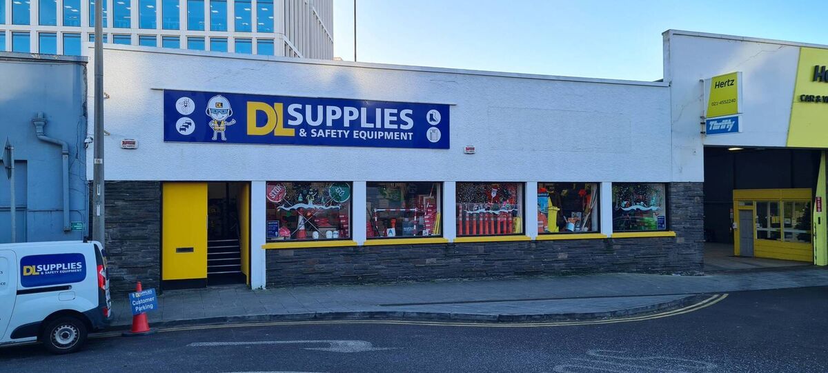 Glanmire House's front section is sub-let to  DL Supplies Lower Glanmire Road 