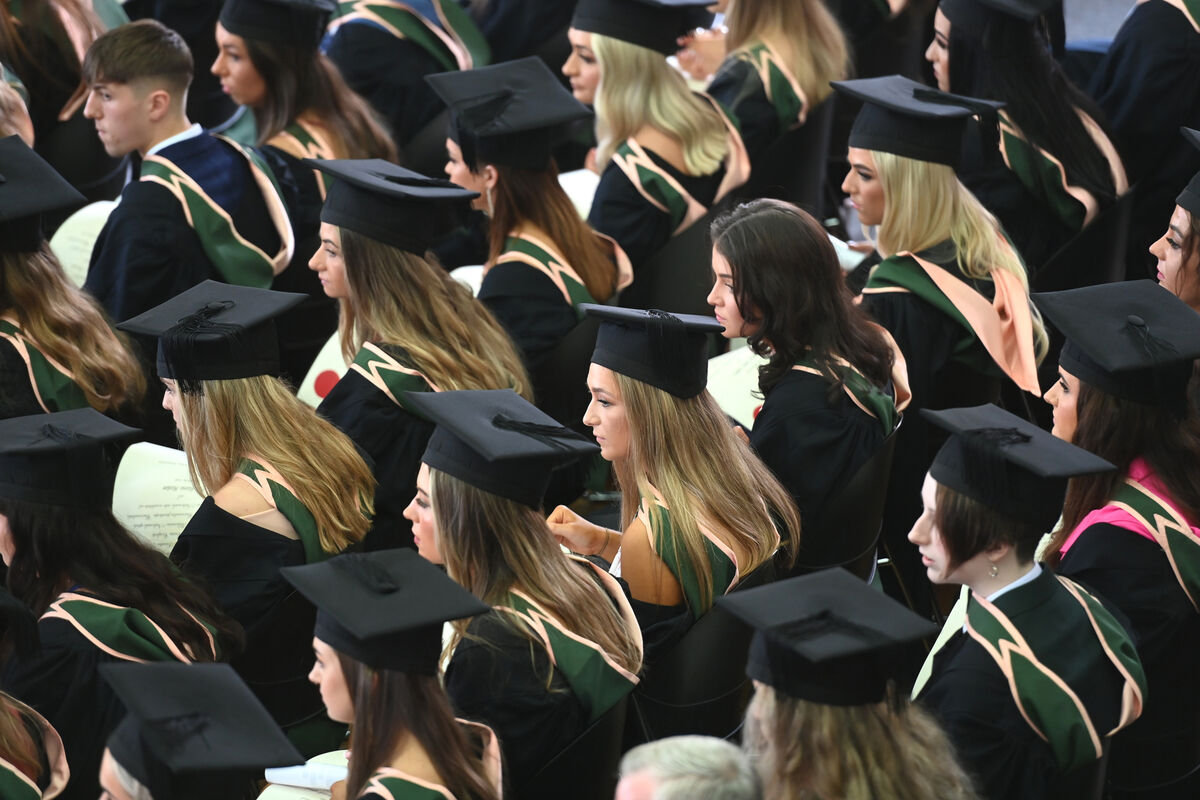 Social Science graduates during the graduation ceremony at UCC last year. Picture: Larry Cummins Social Science graduates during the graduation ceremony at UCC last year. Picture: Larry Cummins