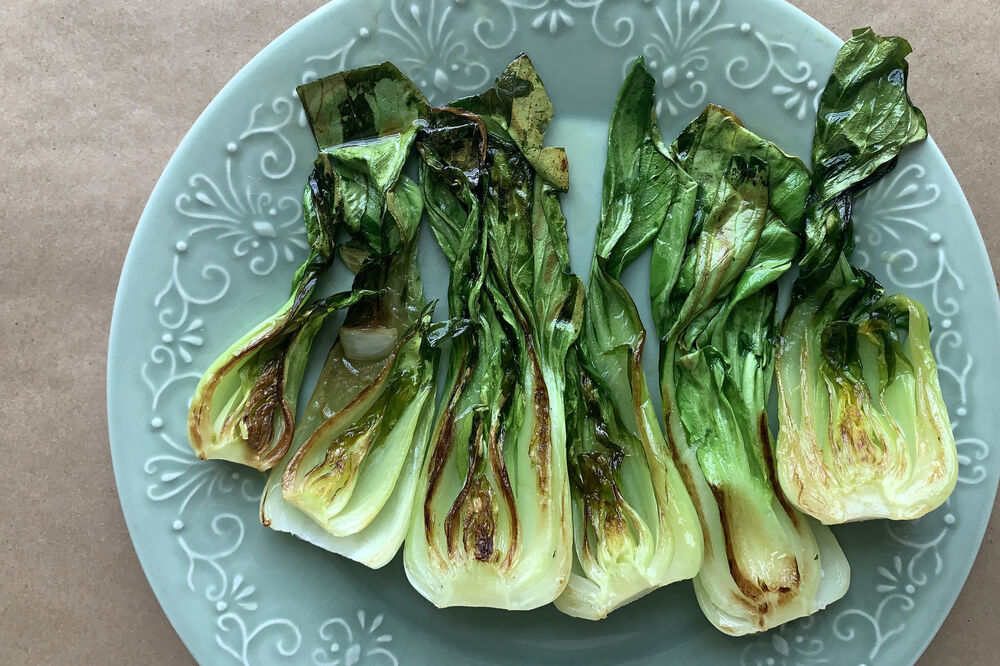 Charred Cabbage with Katuobushi