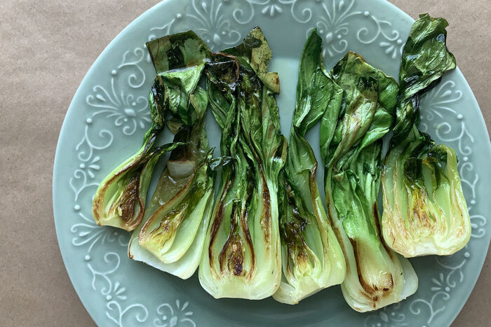 Charred Cabbage with Katuobushi